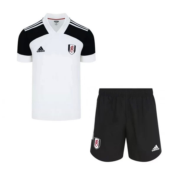 Camiseta Fulham Primera Equipación Niños 2020-2021 Blanco